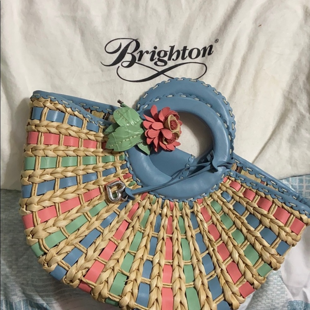Brighton cute summer weaved handbag